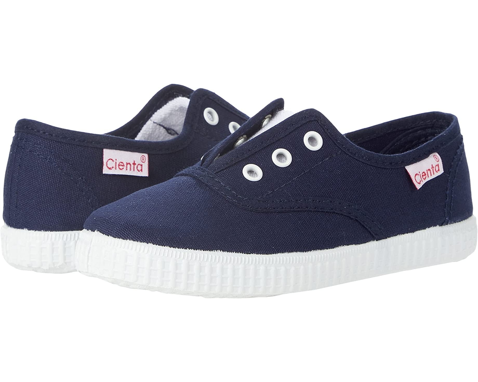 Cienta Shoes Canvas Slip On Sneakers - Azul Blue